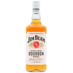 Jim Beam White Label Kentucky Straight Bourbon 4 Year Old