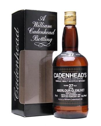 Aberlour 1963 27 Year Old Cadenhead's