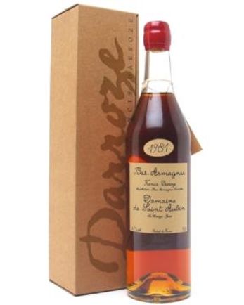 Domaine de Saint Aubin au Houga 1981 Armagnac Darroze