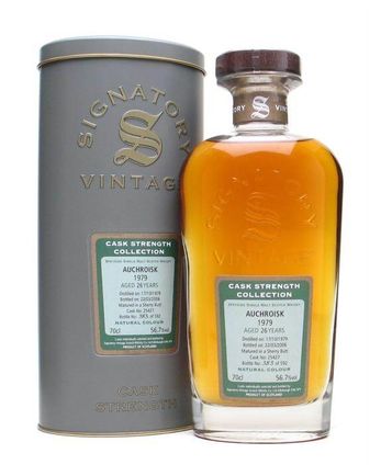 Auchroisk 1979 26 Year Old Sherry Cask Signatory Cask Strength Collection