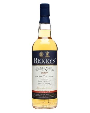 Bladnoch 1992 19 Year Old Cask #2967 Berry Bros Rudd