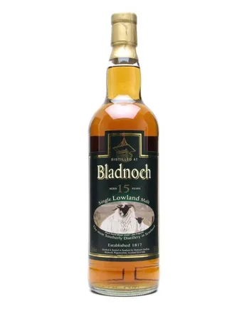 Bladnoch 15 Year Old Sheep Label