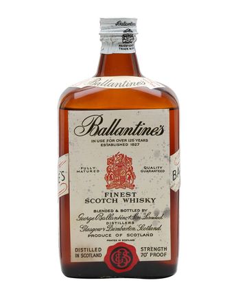 Ballantine's Finest Bottled 1950s