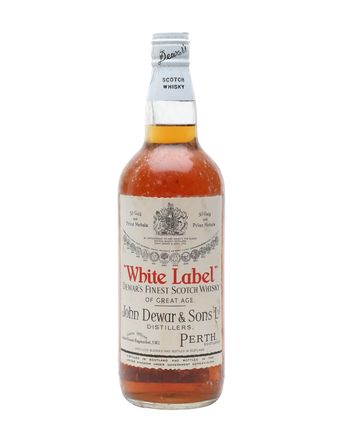 Dewar's White Label Late George VI Spring Cap 1950's