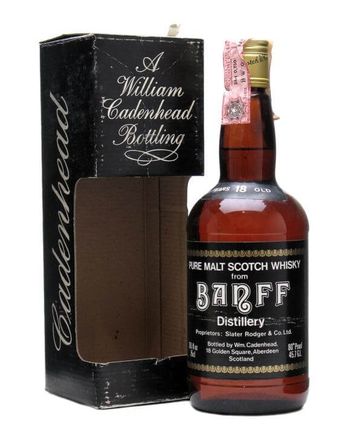 Banff 18 Year Old Bottled 1970s Cadenhead's