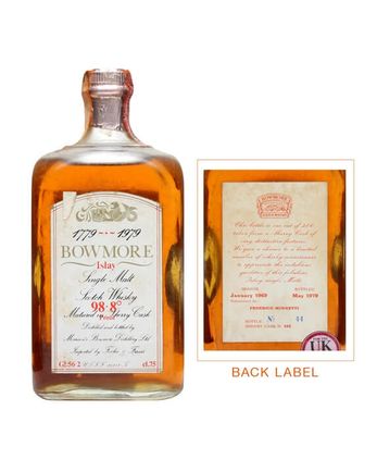 Bowmore 1969 Bicentenary Cask #322