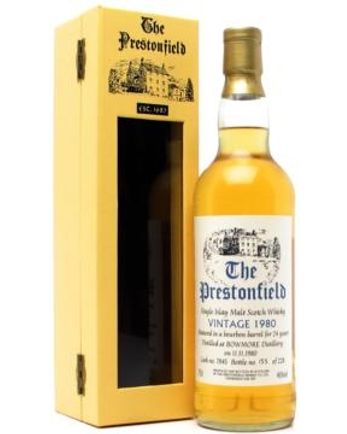 Bowmore 1980 24 Year Old Bourbon Barrel Signatory