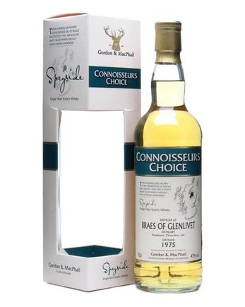 Braes of Glenlivet 1975 Connoisseurs Choice Gordon & Macphail