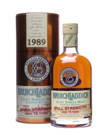 Bruichladdich 1989 Full Strength 16 Year Old Sherry Wood