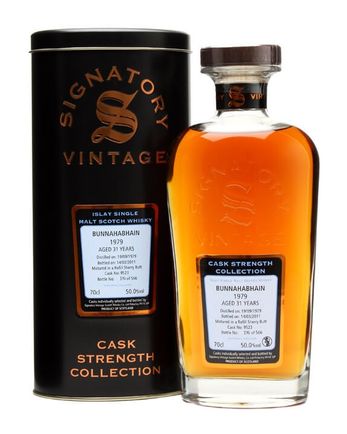 Bunnahabhain 1979 31 Year Old Cask #9523 Signatory