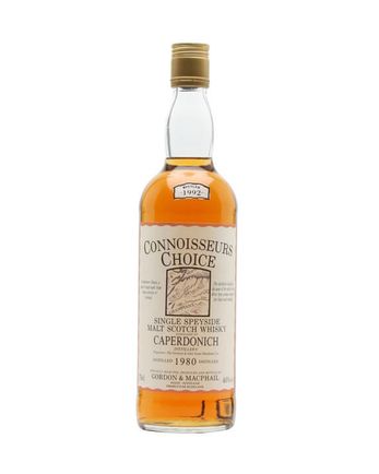 Caperdonich 1980 12 Year Old Connoisseurs Choice Gordon & Macphail