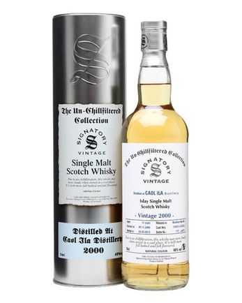 Caol Ila 2000 11 Year Old Bourbon Cask #310331 2 Signatory Un-Chillfiltered Collection