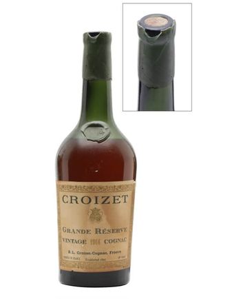 Croizet 1914 Cognac Bottled 1950s