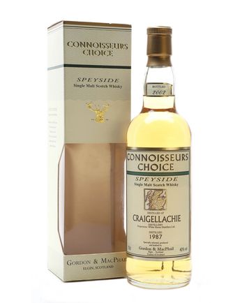 Craigellachie 1987 15 Year Old Connoisseurs Choice Gordon & Macphail