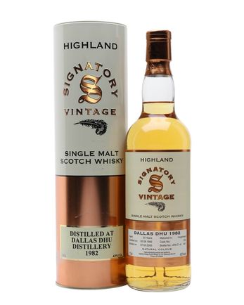Dallas Dhu 1982 22 Year Old Signatory