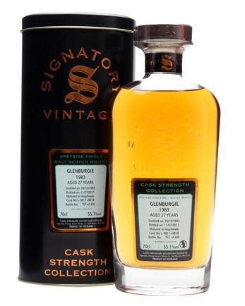 Glenburgie 1983 27 Year Old Casks #9817+8 Signatory Cask Strength Collection