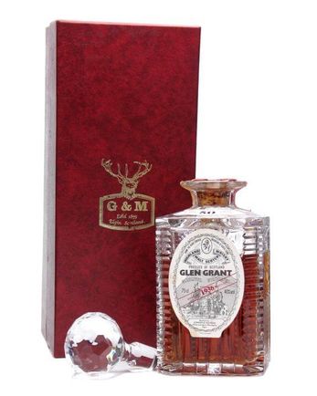 Glen Grant 1936 50 Year Old Crystal Decanter Gordon & Macphail