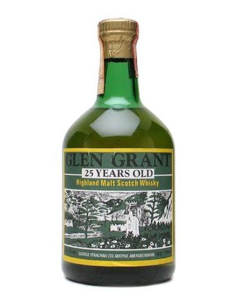 Glen Grant 25 Year Old Bottled 1980's George Strachan