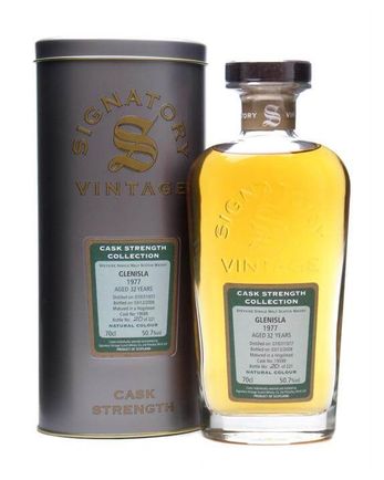 Glenisla 1977 32 Year Old Cask #19599 Signatory