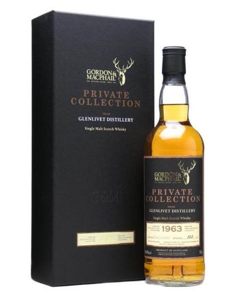 Glenlivet 1963 Private Collection 47 Year Old Gordon & Macphail