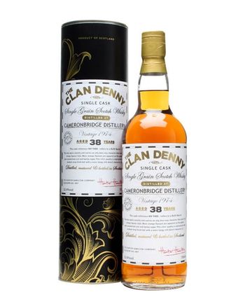 Cameronbridge 1974 38 Year Old Cask #HH9488 Clan Denny