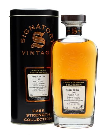 North British 1991 20 Year Old Californian Sherry Cask Signatory