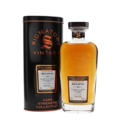 North British 1991 / 34 Year Old / Signatory Cask Strength #262086