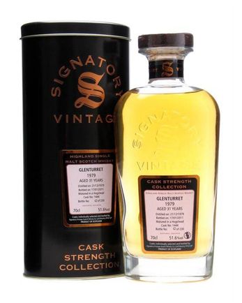 Glenturret 1979 31 Year Old Cask #1444 Signatory Cask Strength Collection
