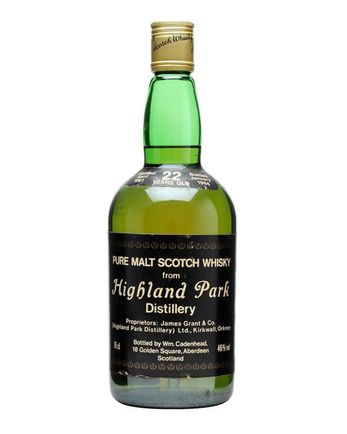 Highland Park 1961 Bottled 1984 Cadenhead's