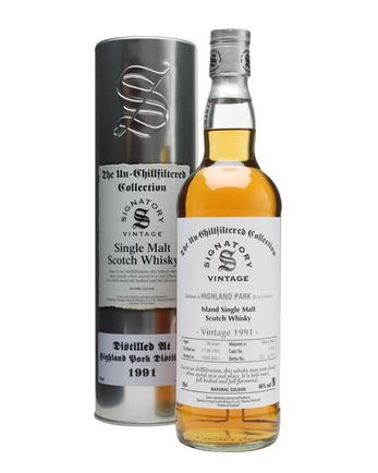 Highland Park 1991 20 Year Old Cask #15118 Signatory Un-Chillfiltered Collection