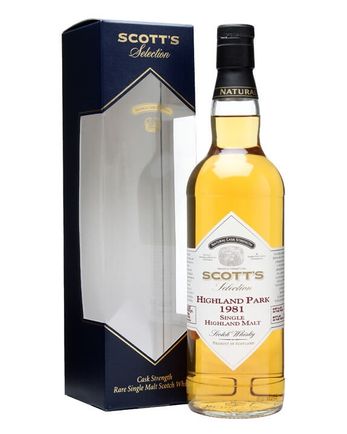 Highland Park 1981 Scott's Selection Bottled 2011