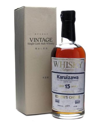 Karuizawa 1992 15 Year Old Sherry Butt 3434 Whisky Mag