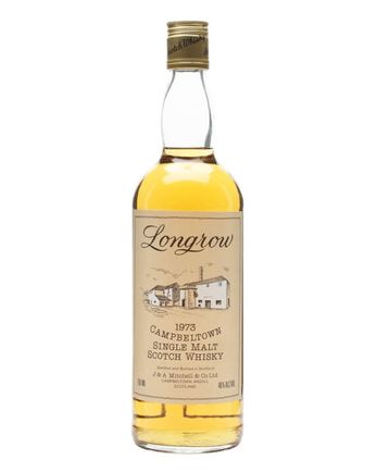 Longrow 1973 Bottled 1980s Picture Label