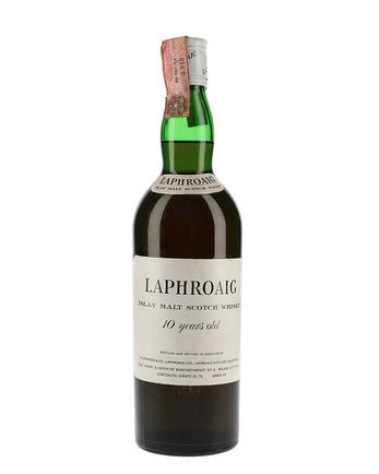 Laphroaig 10 Year Old Bottled 1980s Bonfanti