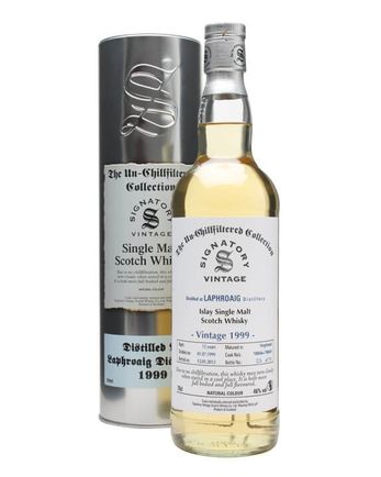 Laphroaig 1999 12 Year Old Casks #700046 9 Signatory Un-Chillfiltered Collection