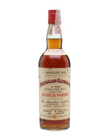 Macallan Glenlivet 1938 35 Year Old Sherry Cask G M Gordon & Macphail
