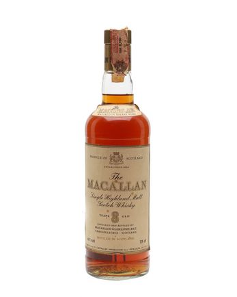 Macallan 8 Year Old Bottled 1980s 75cl