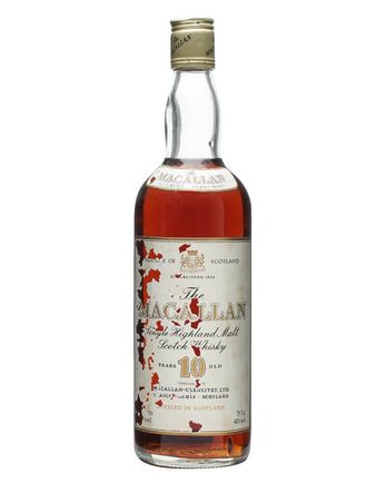 Macallan 10 Year Old Bottled 1970s