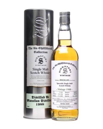 Macallan 1988 21 Year Old Signatory