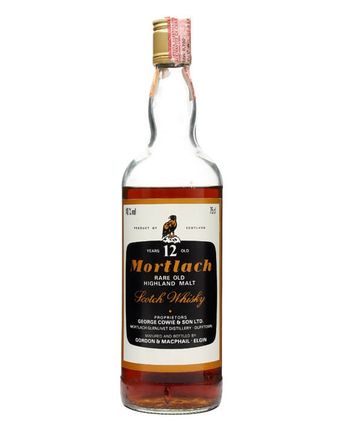 Mortlach 12 Year Old Sherry Cask Bottled 1980s Gordon & Macphail