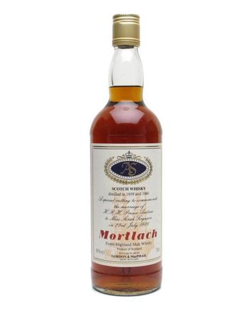 Mortlach Andrew Sarah Royal Wedding Gordon & Macphail
