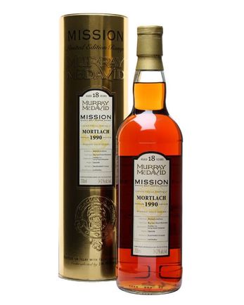 Mortlach 1990 18 Year Old Leroy Vosne Roman e Finished Murray McDavid Mission