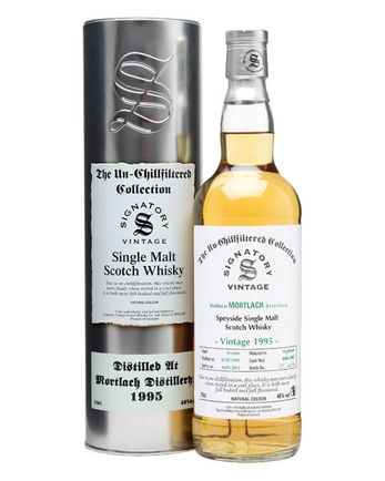 Mortlach 1995 16 Year Old Cask #4086 4087 Signatory Un-Chillfiltered Collection