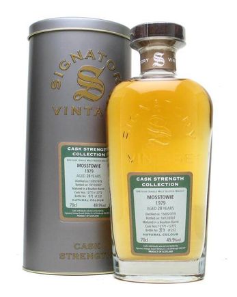 Mosstowie 1979 28 Year Old Signatory Cask Strength Collection