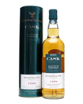 Rosebank 1990 Cask Strength Gordon & Macphail Cask Strength Collection