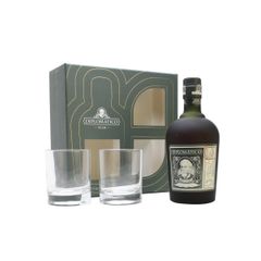 Diplomatico Reserva Exclusiva Rum 2 Glasses Gift Set
