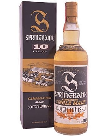 Springbank 10 Year Old 75cl