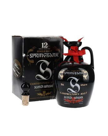Springbank 12 Year Old Black Ceramic