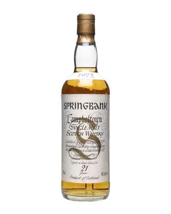 Springbank 1972 21 Year Old