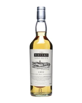 Springbank 1992 15 Year Old The Whisky Society